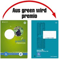 Staufen® Schulheft green Lineatur 37 liniert DIN A4 Innen- und Außenrand, 16 Blatt von Staufen®