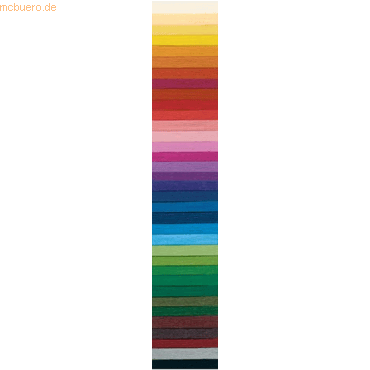 10 x Staufen Feinkrepp 50cmx250cm rubinrot 10 x Staufen Feinkrepp 50cmx250cm rubinrot von Staufen