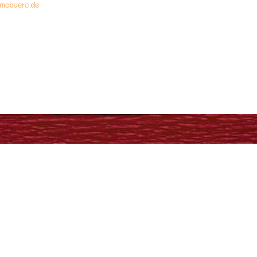 10 x Staufen Feinkrepp-Papier 32g/qm 50cmx250cm im Polybeutel rubinrot von Staufen