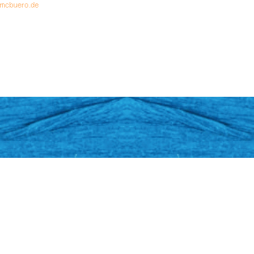 10 x Staufen Krepppapier Aquarola fein 32g/qm 50x250cm hellblau von Staufen