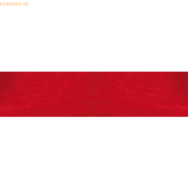 10 x Staufen Krepppapier Aquarola fein 32g/qm 50x250cm rot von Staufen