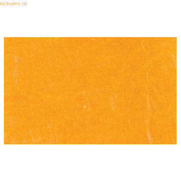 10 x Staufen Strohseide 0,7x1m 25 g/qm orange/gefalzt auf 0,5x0,7m von Staufen