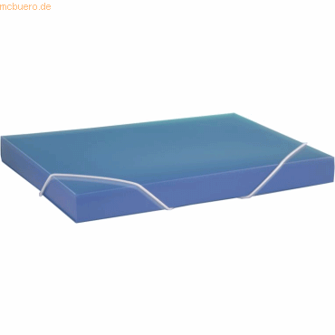 5 x Staufen Sammelmappe A4 PP dunkelblau von Staufen
