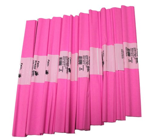 Staufen 12061-119 - Krepppapier 10 Rollen 50 x 250 cm erika - violett von Idena