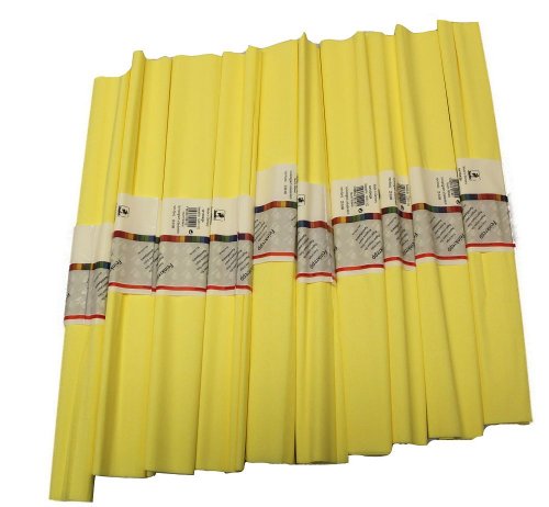 Staufen 617132 - Krepppapier 10 Rollen 50 x 250 cm, sandbeige von Idena