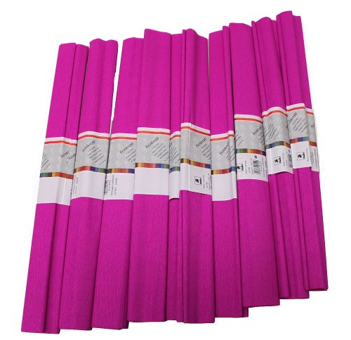 Staufen 617144 - Krepppapier 10 Rollen 50 x 250 cm, primel von Idena