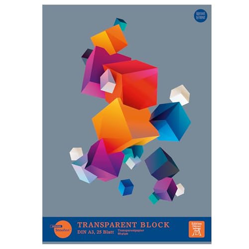 Staufen Dürer Transparentblock / Pauspapier, 2 Stück, je 25 Blatt, DIN A3, 80 g/m² von Staufen