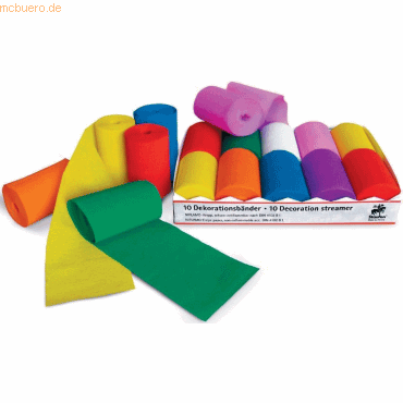 Staufen Krepp-Band Niflamo 5cmx5m VE=10 Rollen sortiert Staufen Krepp-Band Niflamo 5cmx5m VE=10 Rollen sortiert von Staufen
