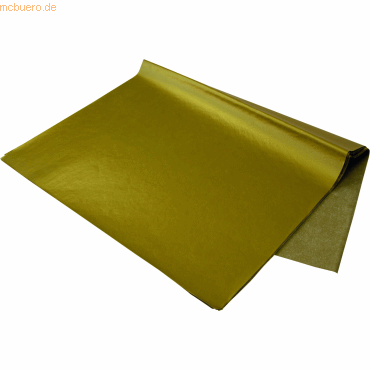 Staufen Seidenpapier 50x70cm Metallic gold VE=24 Bogen von Staufen