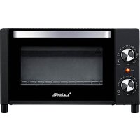 Steba KB A9 Minibackofen 1.050 W schwarz/silber von Steba