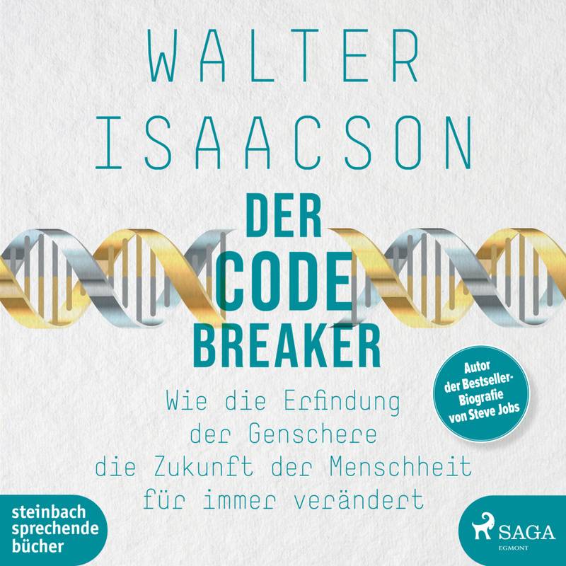Der Codebreaker,2 Audio-Cd, Mp3 - Walter Isaacson (Hörbuch) von Steinbach sprechende Bücher