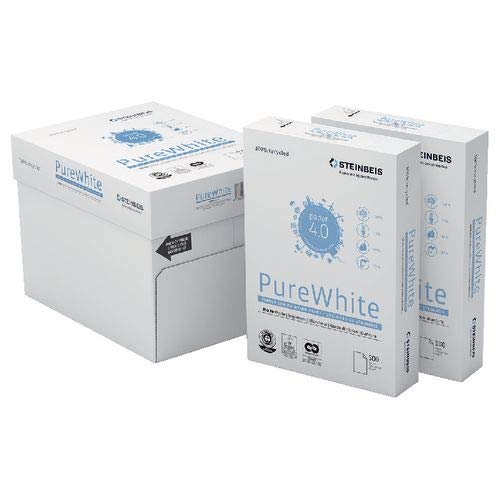 2500 Blatt A4 STEINBEIS Pure weiß A4 80 g/qm RC Kopierpapier 2500 Blatt A4 STEINBEIS Pure weiß A4 80 g/qm RC Kopierpapier von Steinbeis