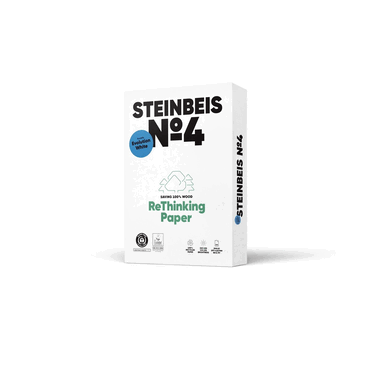 Steinbeis No. 4 - Evolution White - Recyclingpapier A3 80g weiß 500 Bl von Steinbeis