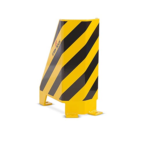Steinbock Abweiserecke | U-Form | HxBxT 400 x 170 x 285 mm | 5 mm Stahlblech | dreiseitiger Anfahrschutz aus Metall in Signalfarben | Schutz vor Anfahr- und Stoßschäden | Rammschutz U-Profil Steinbock Abweiserecke | U-Form | HxBxT 400 x 170 x 285 mm | 5 mm Stahlblech | dreiseitiger Anfahrschutz aus Metall in Signalfarben | Schutz vor Anfahr- und Stoßschäden | Rammschutz U-Profil von Steinbock
