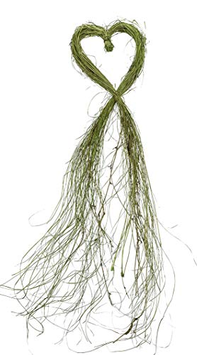 XL Gras Herz 40cm lang grün Naturdeko Hochzeitsdeko Grasherz Strohherz Dekoherz Raumdeko Landhaus Waldhochzeit … XL Gras Herz 40cm lang grün Naturdeko Hochzeitsdeko Grasherz Strohherz Dekoherz Raumdeko Landhaus Waldhochzeit … von Steingaesser