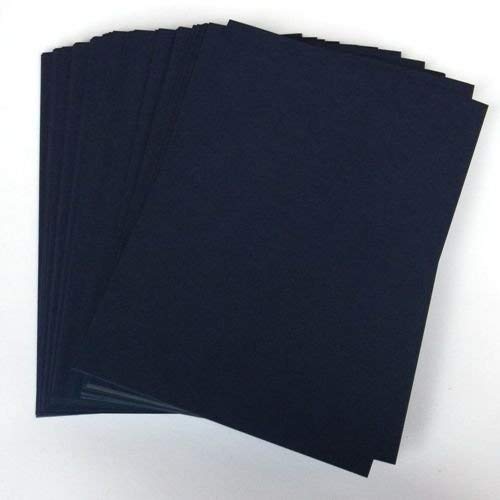 A4 Navy Blue Card Stock x 100 Sheets, 240gsm (297mm x 210mm) - Stella Crafts by Stella Crafts von Stella Crafts
