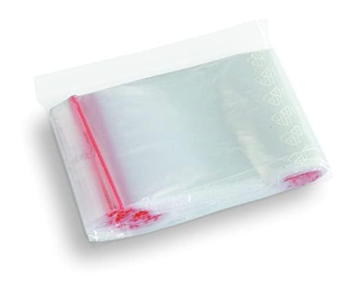 Vielseitige Mini Ziplock Beutel (100 Stk, 6x8cm) - Wiederverschließbare LDPE Folienbeutel - Lebensmittelecht & hygienisch für Haushalt, Schmuck- & Handwerksaufbewahrung. von Stella pack