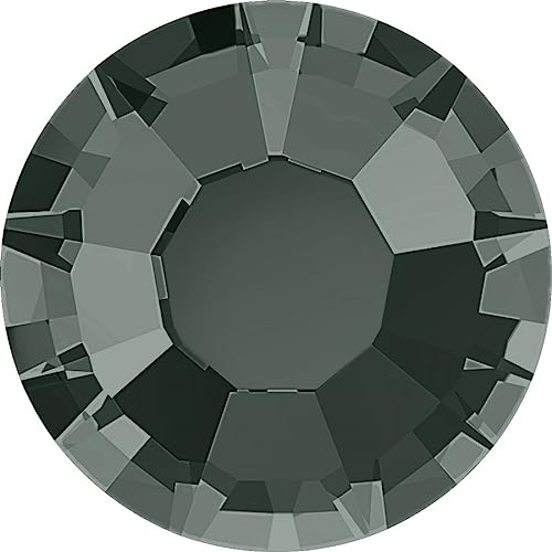 Stellux® Kristalle A293 HotFix SS10 (ca. 2.8mm) 100 Stück Black Diamond von Stellux