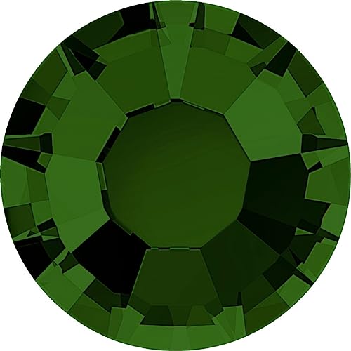 Stellux® Kristalle A293 HotFix SS16 (ca. 3.9mm) 100 Stück Forest Green von Stellux