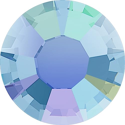 Stellux® Kristalle A293 ohne Kleber SS20 (ca. 4.7mm) 100 Stück Aquamarine Ab von Stellux