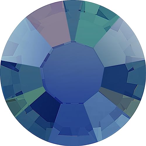 Stellux® Kristalle A293 ohne Kleber SS20 (ca. 4.7mm) 100 Stück Capri Blue Ab von Stellux