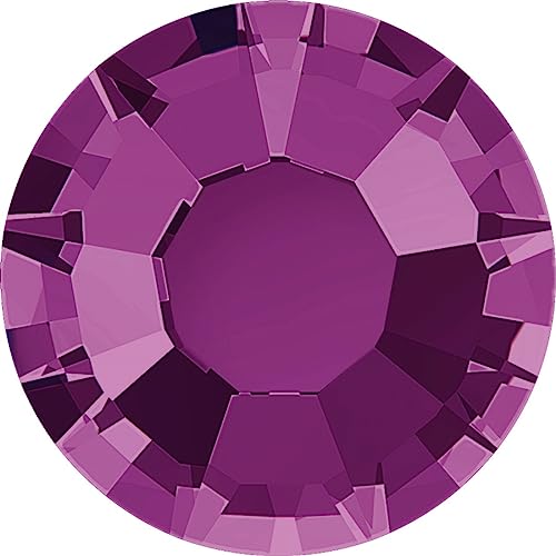 Stellux® Kristalle A293 ohne Kleber SS30 (ca. 6.4mm) 24 Stück Fuchsia von Stellux