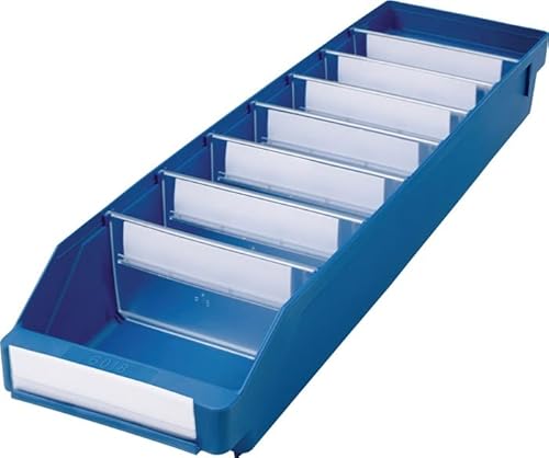 Stemo 510605 6018 Lagerkasten, Blau, 600mm x 180mm x 95mm, 20 Stück Stemo 510605 6018 Lagerkasten, Blau, 600mm x 180mm x 95mm, 20 Stück von Stemo