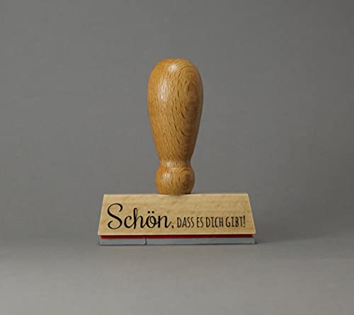 Stempel Schön, DASS es Dich Gibt! Hochzeit, Gäste, Feier, Einladung, Konfirmation, Taufe, Kommunion, Tischdekoration, Handmade, DIY Stempel Schön, DASS es Dich Gibt! Hochzeit, Gäste, Feier, Einladung, Konfirmation, Taufe, Kommunion, Tischdekoration, Handmade, DIY von Stempel Gummi
