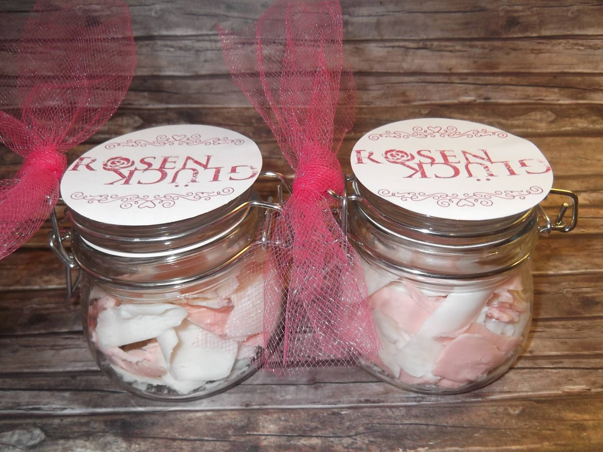 2x " Rosenglück Rosenblätter Aus Seife Im Glas Weihnachten Weihnachtsgeschenk Kollegin Wichteln Wichtelgeschenk Mitbringsel Muttertag Edel 2x " Rosenglück Rosenblätter Aus Seife Im Glas Weihnachten Weihnachtsgeschenk Kollegin Wichteln Wichtelgeschenk Mitbringsel Muttertag Edel von StempelscheuneSBK