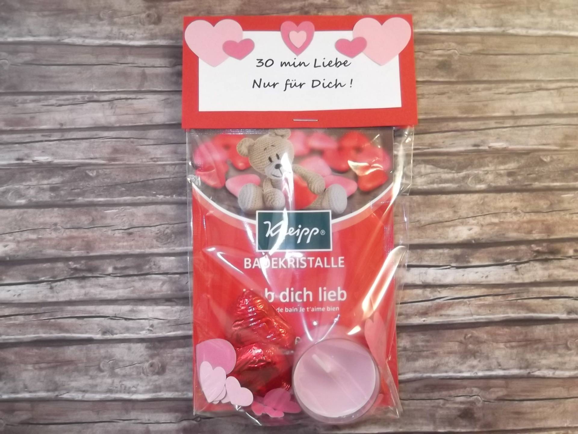 30 Min Liebe - Badezusatz Schokolade + Teelicht 30 Min Liebe - Badezusatz Schokolade + Teelicht von StempelscheuneSBK