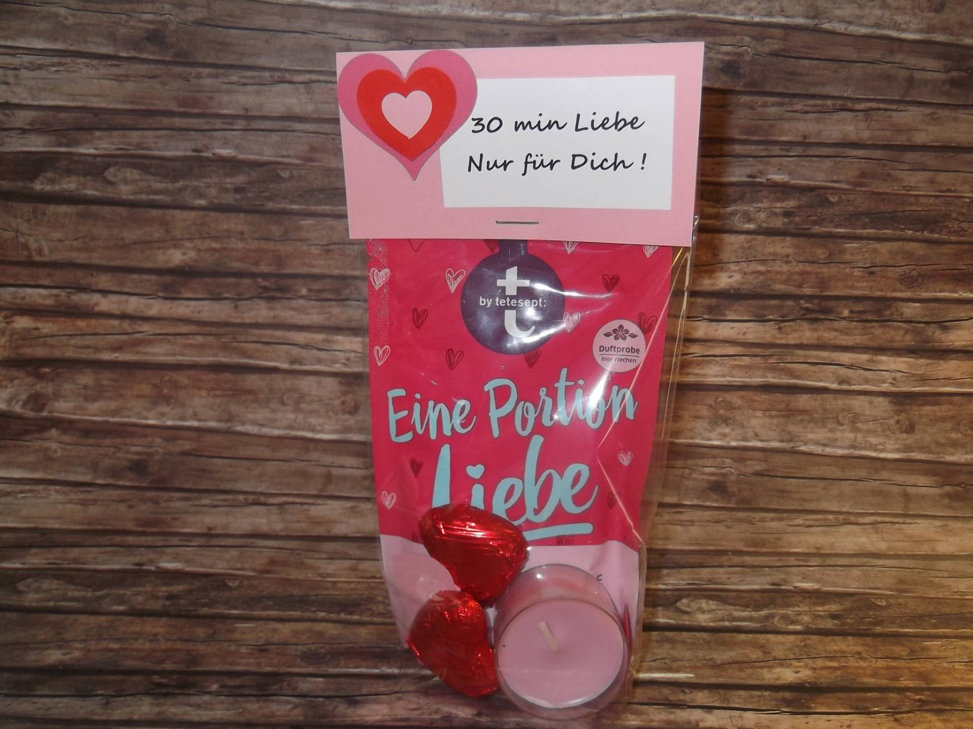 30 Min Liebe - Badezusatz Schokolade + Teelicht 30 Min Liebe - Badezusatz Schokolade + Teelicht von StempelscheuneSBK
