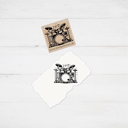 Motivstempel - Schlagzeug - Drum - Musik Motivstempel - Schlagzeug - Drum - Musik von Stempeltraum