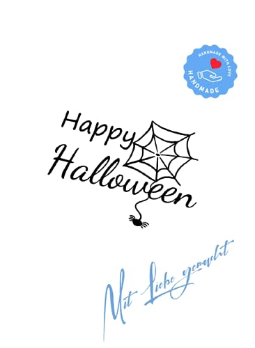 Stempel - Halloween - Spinnennetz​ - Happy Halloween von Stempeltraum
