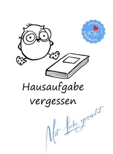 Stempel Lehrerstempel - Schule - Hausaufgabe vergessen - Traurige Eule Stempel Lehrerstempel - Schule - Hausaufgabe vergessen - Traurige Eule von Stempeltraum