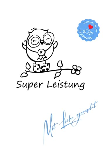 Stempel Lehrerstempel - Schule - Super Leistung - Jubelnde Eule Stempel Lehrerstempel - Schule - Super Leistung - Jubelnde Eule von Stempeltraum