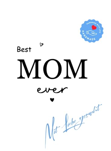 Stempel - Motivstempel - Best MOM ever - Mit Herzen Stempel - Motivstempel - Best MOM ever - Mit Herzen von Stempeltraum