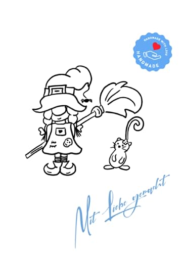 Stempel - Motivstempel - Halloween - Hexchen mit Katze Stempel - Motivstempel - Halloween - Hexchen mit Katze von Stempeltraum