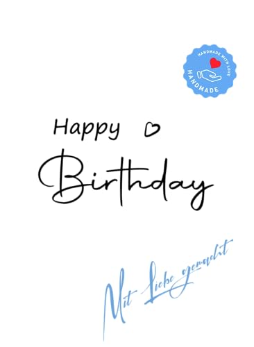 Stempel - Motivstempel - Happy Birthday - Mit Herz Stempel - Motivstempel - Happy Birthday - Mit Herz von Stempeltraum