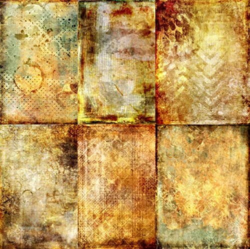 Craft Kreatively Maulbeer-Reispapier Decoupage-Papier, 20,32 x 26,67 cm, 6 verschiedene bedruckte Maulbeerpapier-Bilder, 30 g/m², für Decoupage, Basteln, gemischte Medien, Collage, Kunst von Craft Kreatively