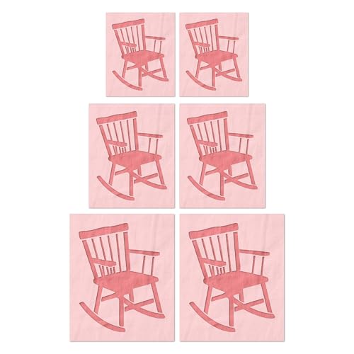 Stencil Stop Schaukelstuhl-Schablonen – wiederverwendbare Schablone für Bastelprojekte, Malen, Zeichnen, Basteln, 14 mm Mylar-Kunststoff, 5,1 cm, 7,6 cm, 10,2 cm, 2 Stück je 2 Stück Stencil Stop Schaukelstuhl-Schablonen – wiederverwendbare Schablone für Bastelprojekte, Malen, Zeichnen, Basteln, 14 mm Mylar-Kunststoff, 5,1 cm, 7,6 cm, 10,2 cm, 2 Stück je 2 Stück von Stencil Stop