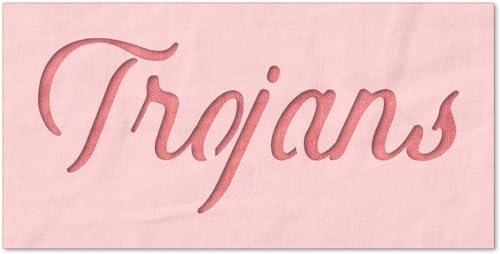 Stencil Stop Trojaner-Schablone, wiederverwendbar, für DIY-Projekte, Malen, Zeichnen, Basteln, 14 mm Mylar-Kunststoff (15,2 x 6,3 cm) von Stencil Stop