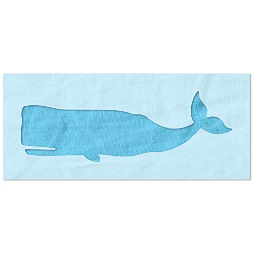 Stencil Stop Wal-Schablone – wiederverwendbar für DIY-Projekte, Malen, Zeichnen, Basteln, 14 mm Mylar-Kunststoff (22,9 x 7,6 cm) von Stencil Stop