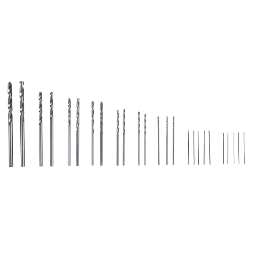 Steowsey 25 Stücke 0,5-3,0 Mm Satz Von Miniatur Zylinder Schaft Kleine Spiral Bohrer Set Loch Kleine Bohrer Kit Steowsey 25 Stücke 0,5-3,0 Mm Satz Von Miniatur Zylinder Schaft Kleine Spiral Bohrer Set Loch Kleine Bohrer Kit von Steowsey