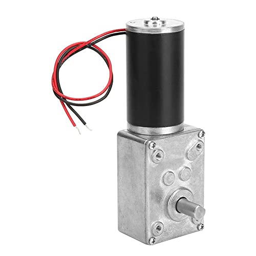 Steowsey DC 12V High Torsion Speed Reducer Getriebemotor Elektrischer Getriebemotor Wendegetriebemotor 8mm Welle (12V 16RPM) von Steowsey