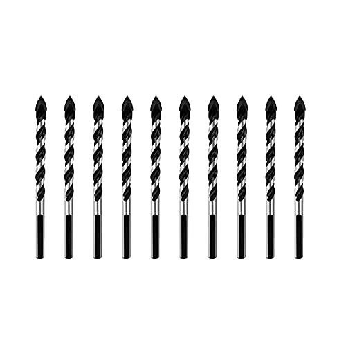 Steowsey Mehr Zweck Bohrer, 10 Stücke 6Mm Multi Material Bohrer Kit Zum Bohren Von Löchern In Fliesen, Glas, Beton, Ziegel, Und Kunststoff Sowie Wolframcarbid Spitze Mauer Bohrer Set Steowsey Mehr Zweck Bohrer, 10 Stücke 6Mm Multi Material Bohrer Kit Zum Bohren Von Löchern In Fliesen, Glas, Beton, Ziegel, Und Kunststoff Sowie Wolframcarbid Spitze Mauer Bohrer Set von Steowsey