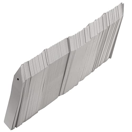 Steowsey Pflanzen Anhänger, Kunststoff Pflanze Kinder Garten Garten Etiketten Topf Markierung Gartenpfahl Anhänger (500 Stück,) von Steowsey