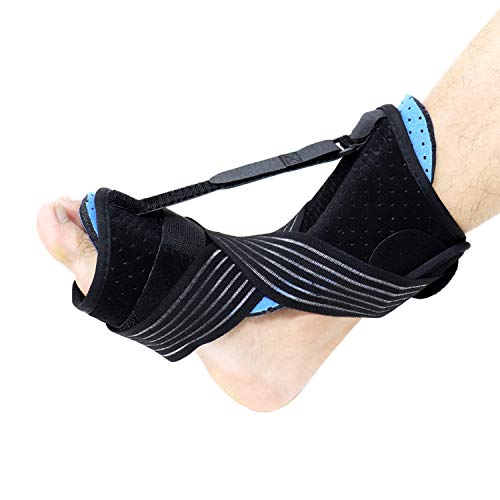 Steowsey Plantarfasziitis Nachtschiene für Plantarfasziitis Einstellbare Plantarfasziitisschiene mit Massageball und Verband Steowsey Plantarfasziitis Nachtschiene für Plantarfasziitis Einstellbare Plantarfasziitisschiene mit Massageball und Verband von Steowsey