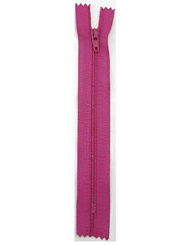 Stephanoise Reißverschluß, Kunststoff, Fuchsia, Kleider, Zipper, nähen, Spiral, 1 Stück (60cm) von Products From Abroad