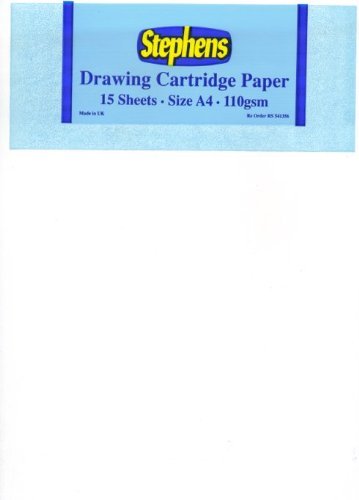 Stephens RS541356 Zeichenpapier, 10 Kopfleistenbeutel a 15 Blatt pro Beutel Stephens RS541356 Zeichenpapier, 10 Kopfleistenbeutel a 15 Blatt pro Beutel von Stephens