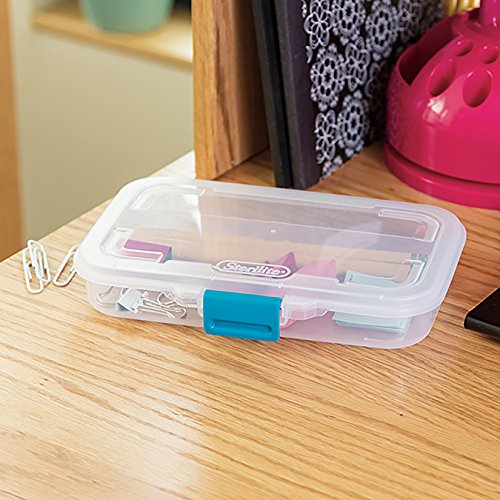 Sterilite Small Divided Storage Box-8.5"X5.625"X1.5" Clear Sterilite Small Divided Storage Box-8.5"X5.625"X1.5" Clear von Sterilite
